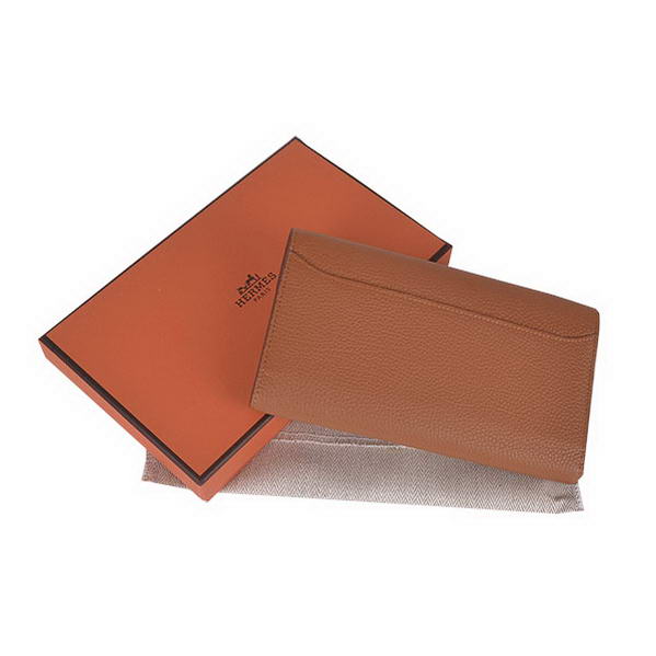 Cheap Fake Hermes Constance Long Wallets Camel Calfskin Leather Gold - Click Image to Close